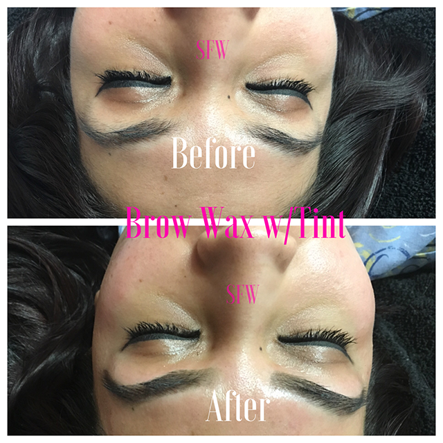 Eyebrow Wax and Tint
